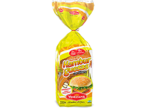 Pan de hamburguesa con sésamo VENEZIANA