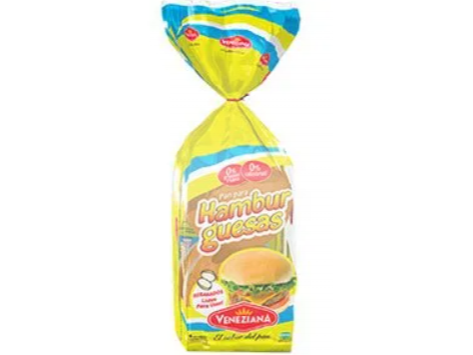 Pan de hamburguesa común VENEZIANA
