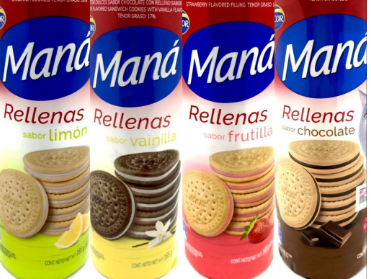 Galletas rellenas MANA