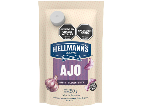 Mayonesa de ajo HELLMANS