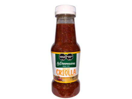 Salsa criolla LA PARMESANA
