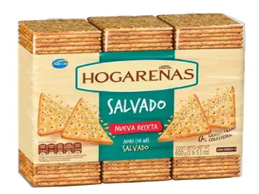 Galletas de salvado HOGAREÑAS x3