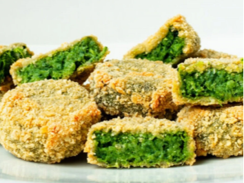Bocaditos de espinaca