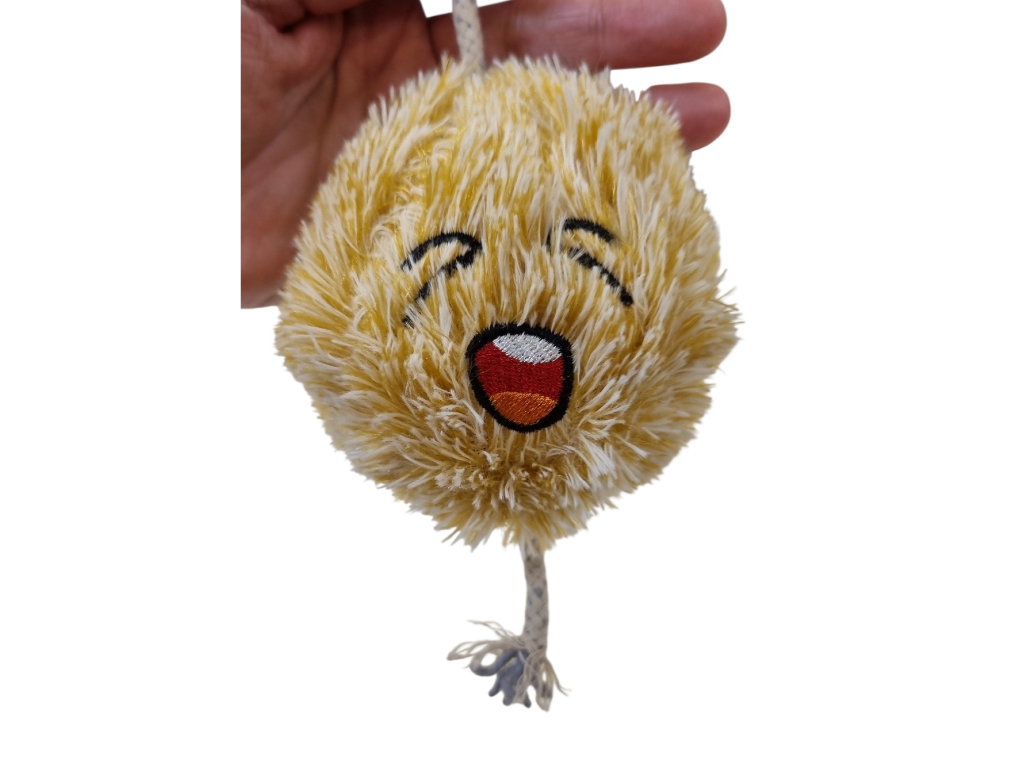 Pelota De Peluche Para Mascotas con chirrido