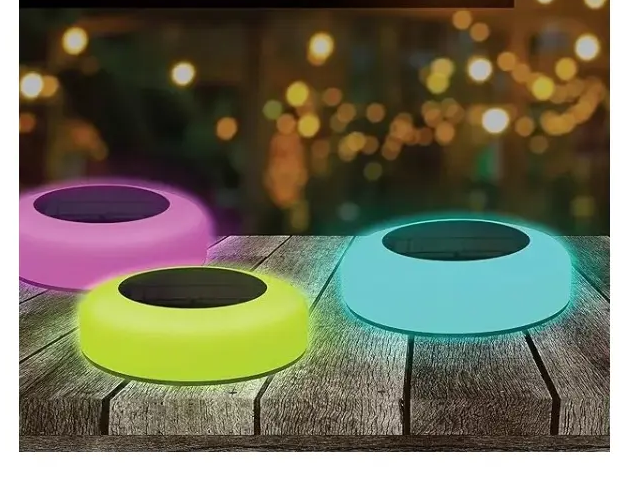 Estaca Solar P/ Jardín Luz Led Iluminación Exterior