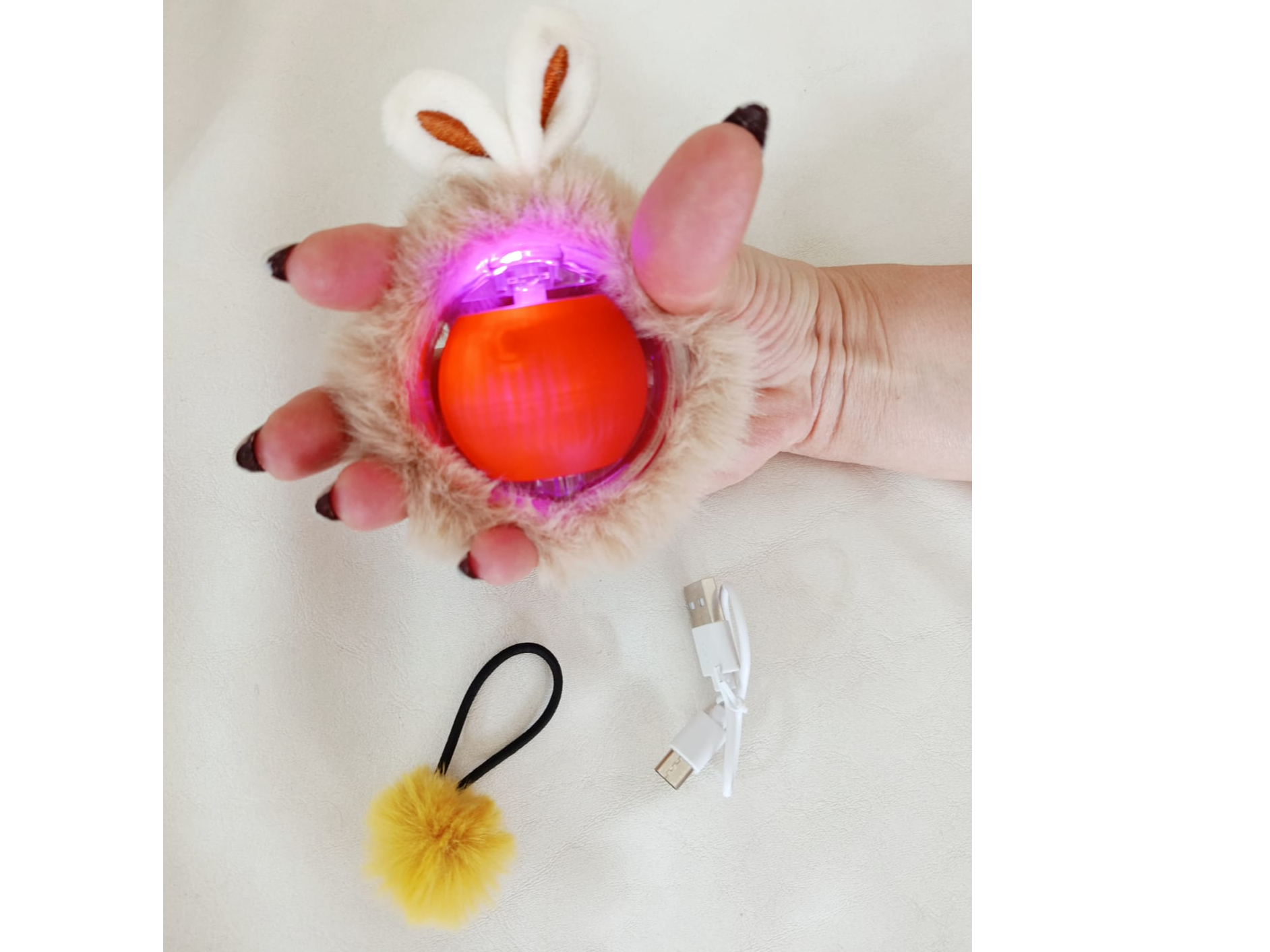 2 Juguetes Automáticos Para Gatos Con Carga Usb, Pelota