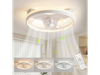 Ventilador 2 En 1 De Techo Led Inteligente Smart