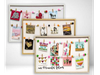 Cuadros, portaretraros decorativos con broches