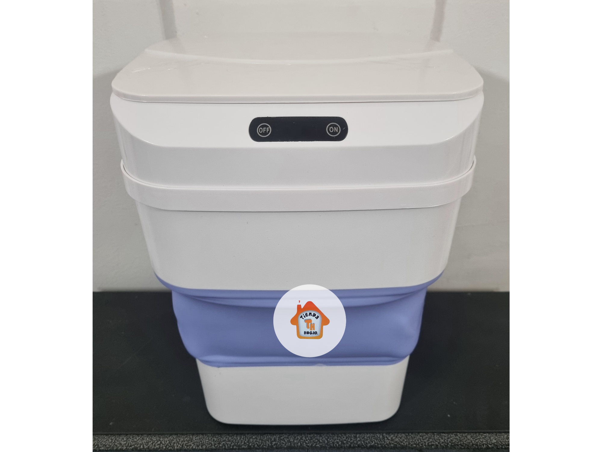 Bote De Basura Plegable Con Sensor De Movimiento