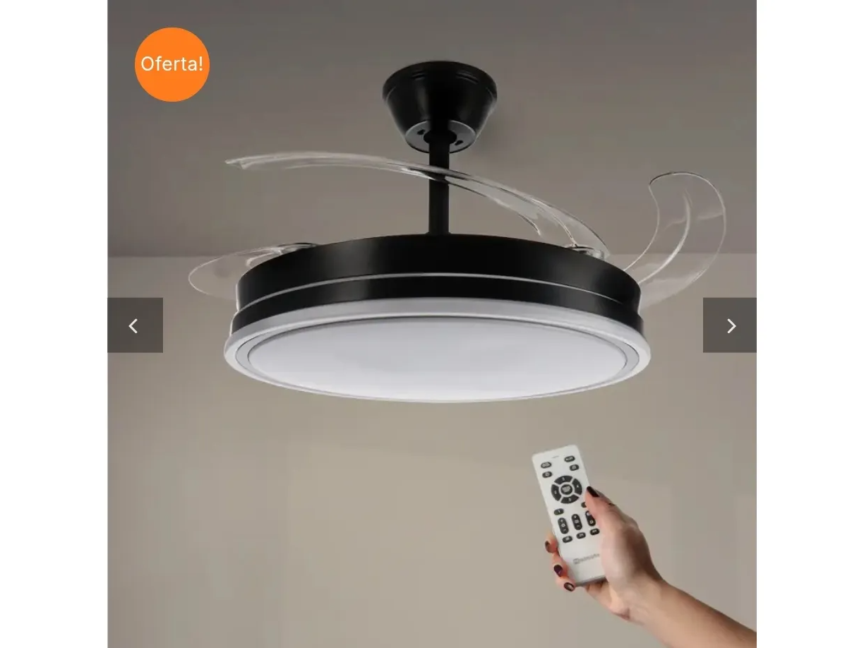 Ventilador de techo retráctil Tomate