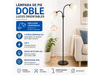 Lampara de pie led doble