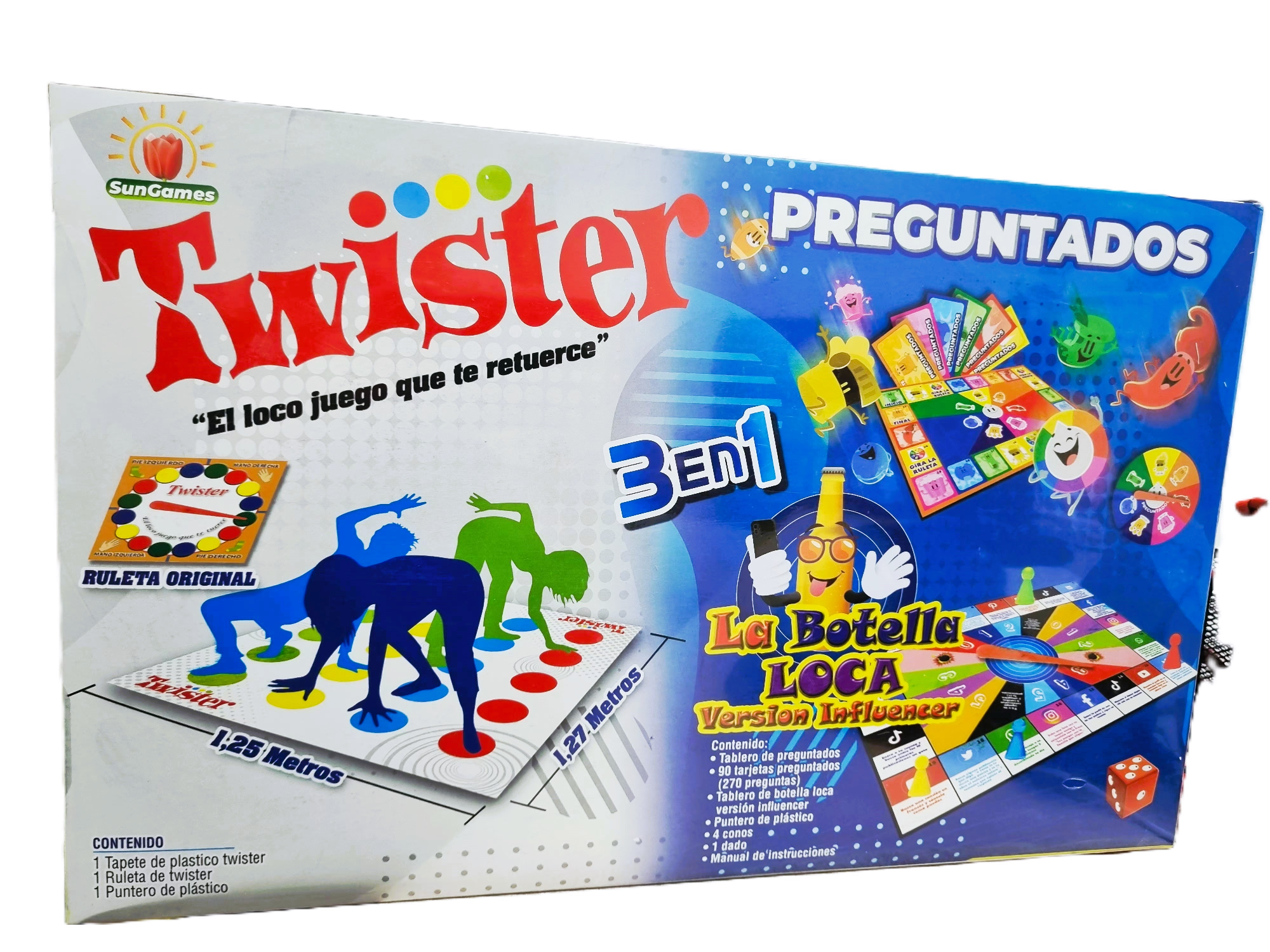 Twister - Preguntado - La botella loca