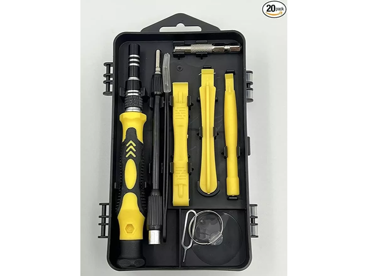 Kit 115 Herramientas Destornilladores Precision Pro Knup