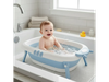 Bañeras plegables de silicona con termómetro