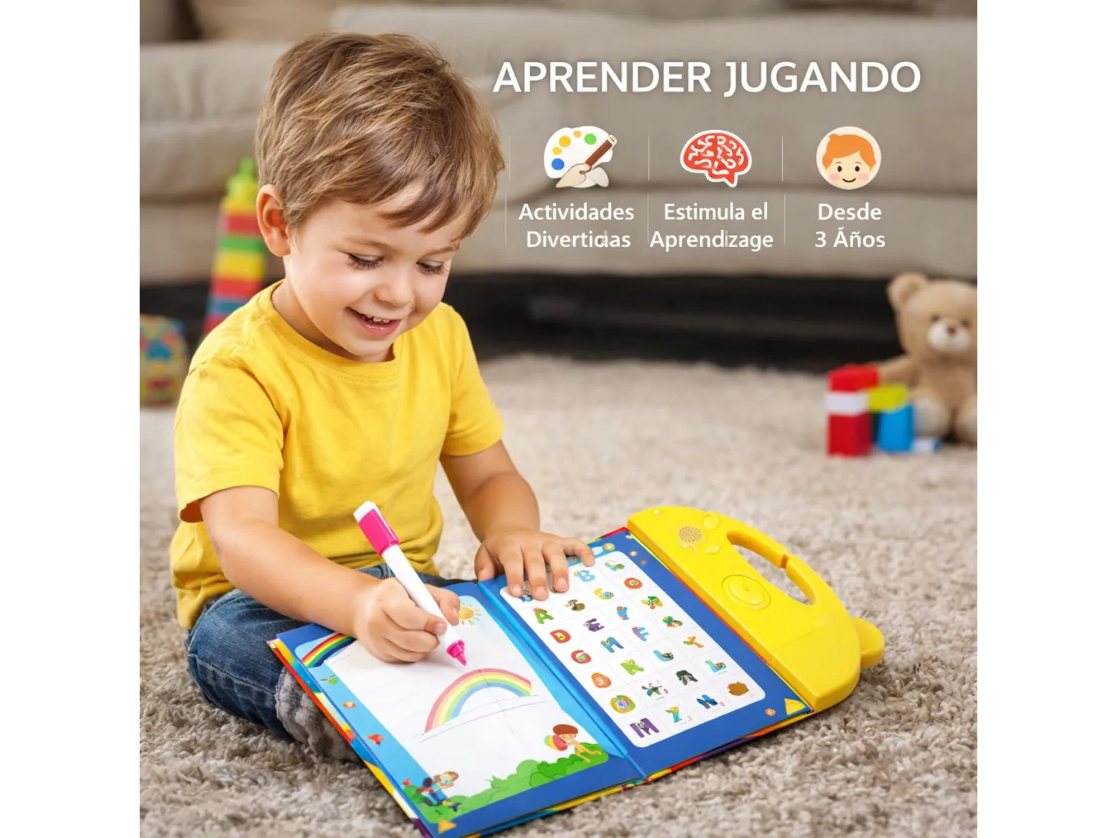 Libro Interactivo Bilingüe con Sonidos – Español / Inglés
