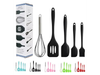 Juego Set X 5 Utensilios Silicona Calidad Premium
