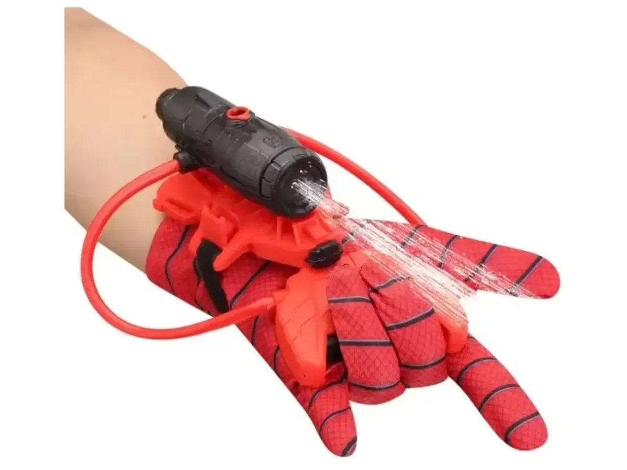 Guante super heroe lanza agua