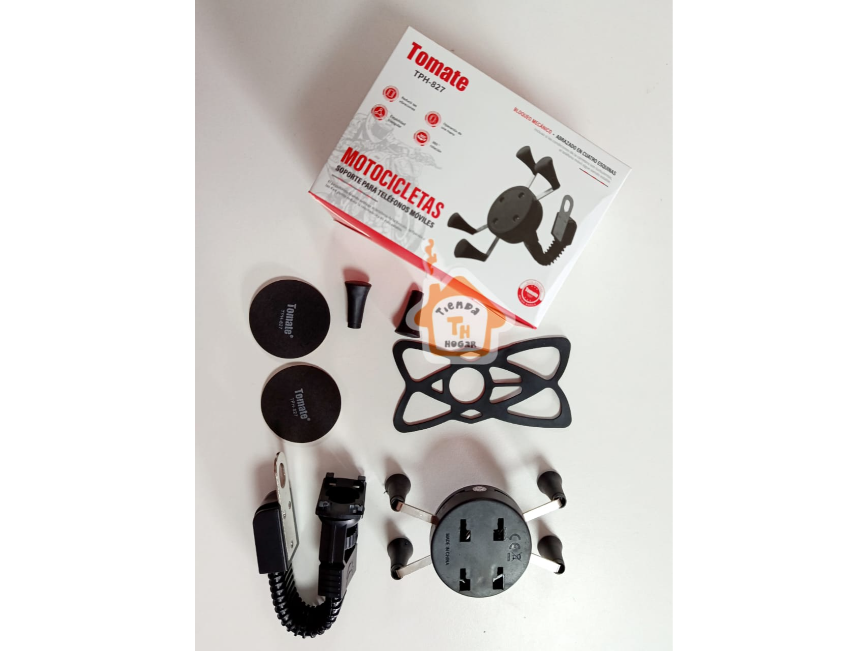Soporte De Celular Metalico Tipo Araña Para Motos
