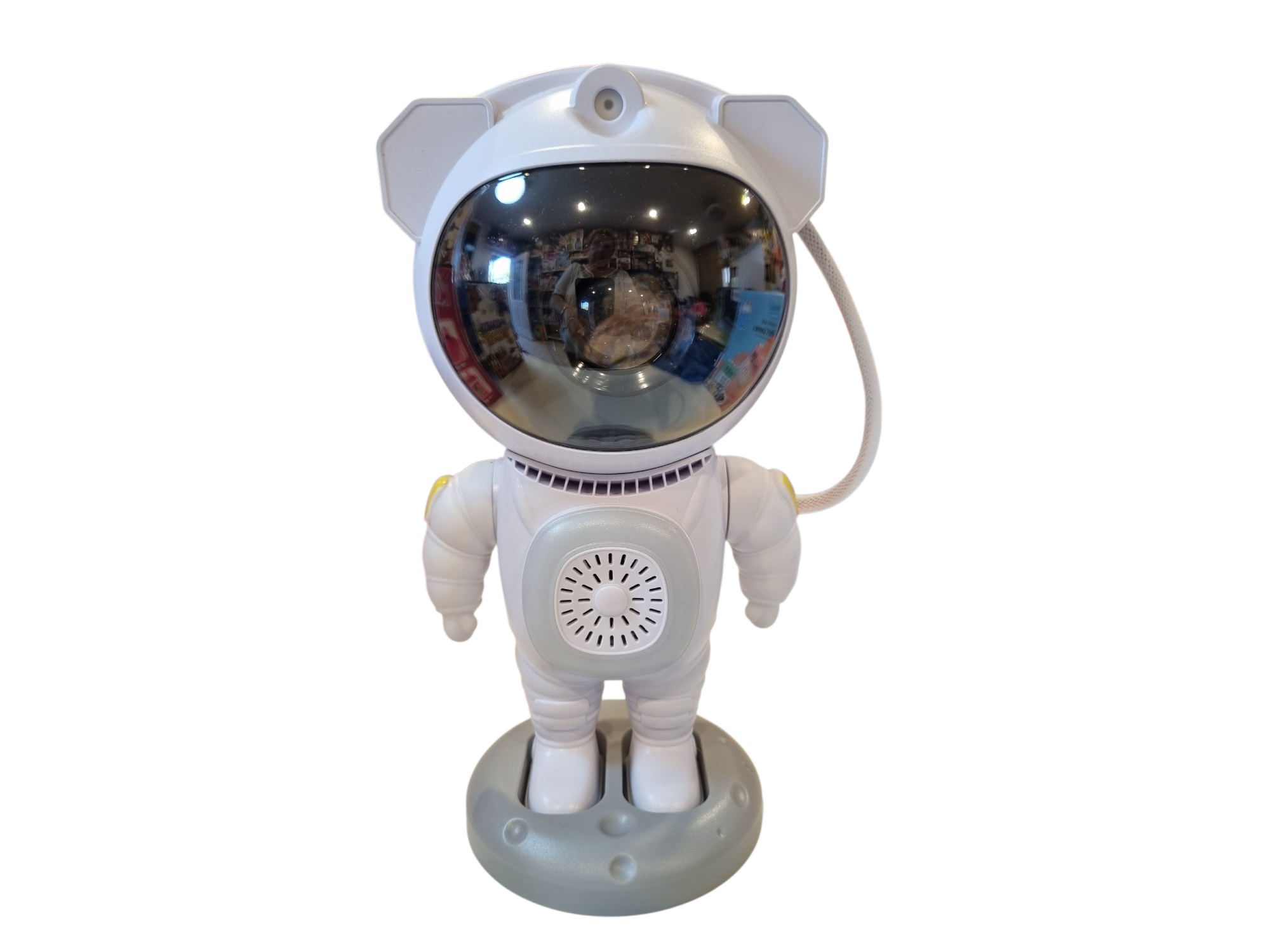 Astronauta Proyector  parlante De Galaxias Estrellas Y Nebulosas