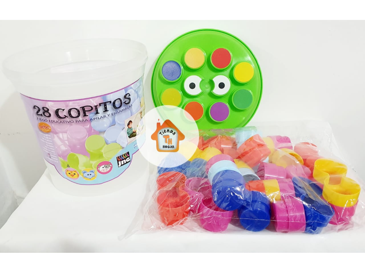 Balde Didáctico Copitos 28 Piezas
