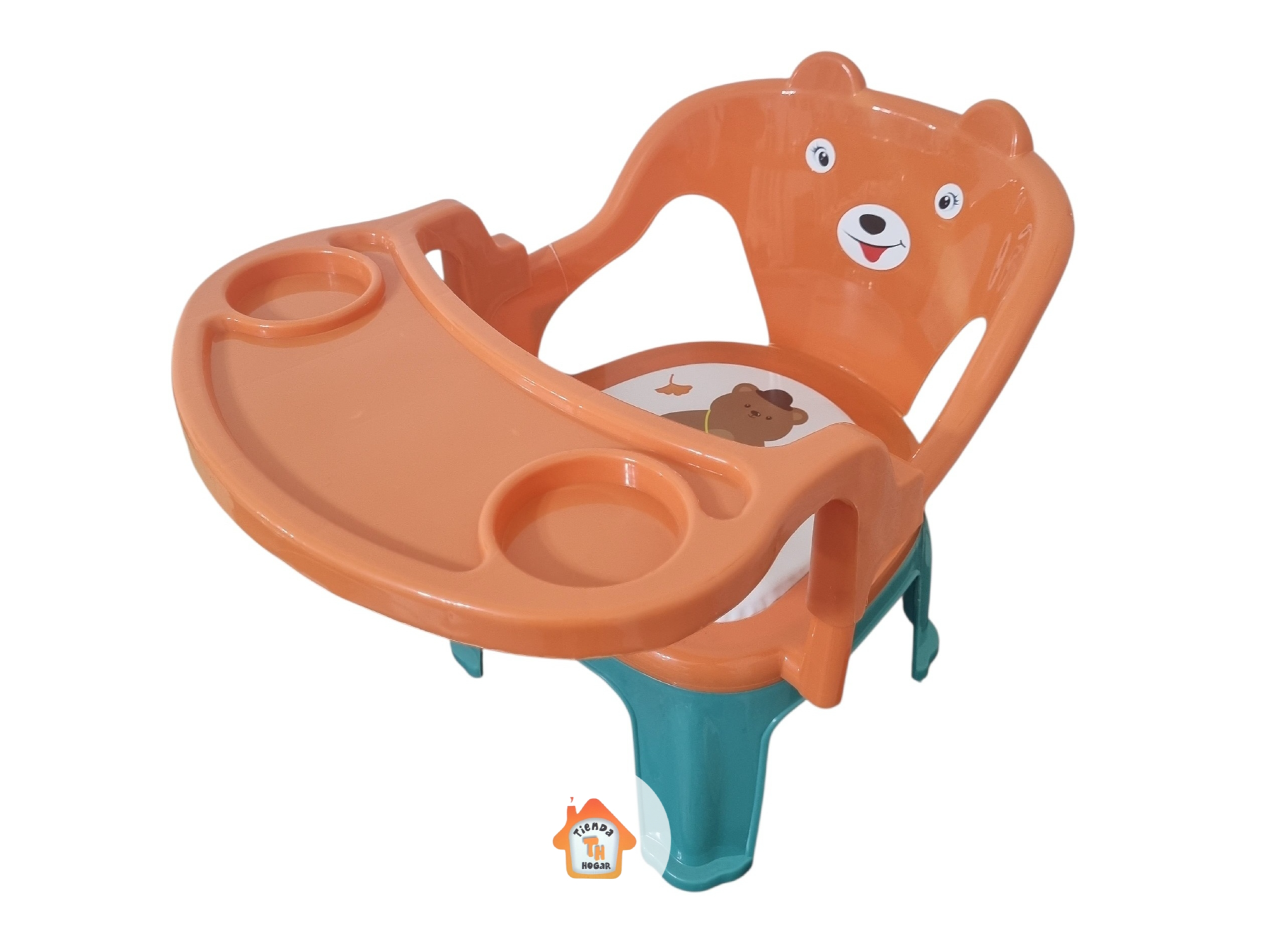 Silla Y Mesa De Bebé Y Niños Para Comer Portátil 2 En 1