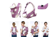 Mochila Porta Bebés Canguro Ergonomica Multifunción Asiento