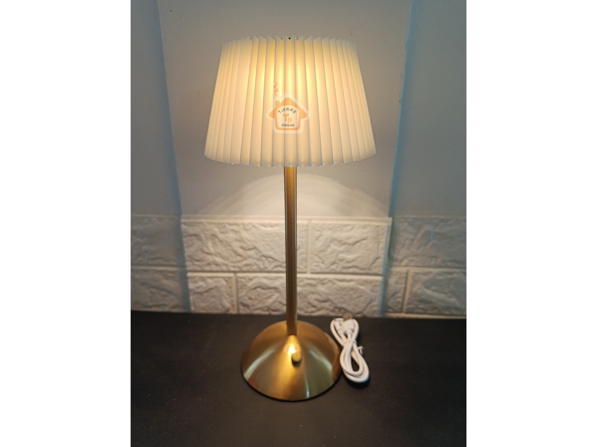 Lámpara De Mesa Led Recargable Táctil Inalámbrica Para Noche
