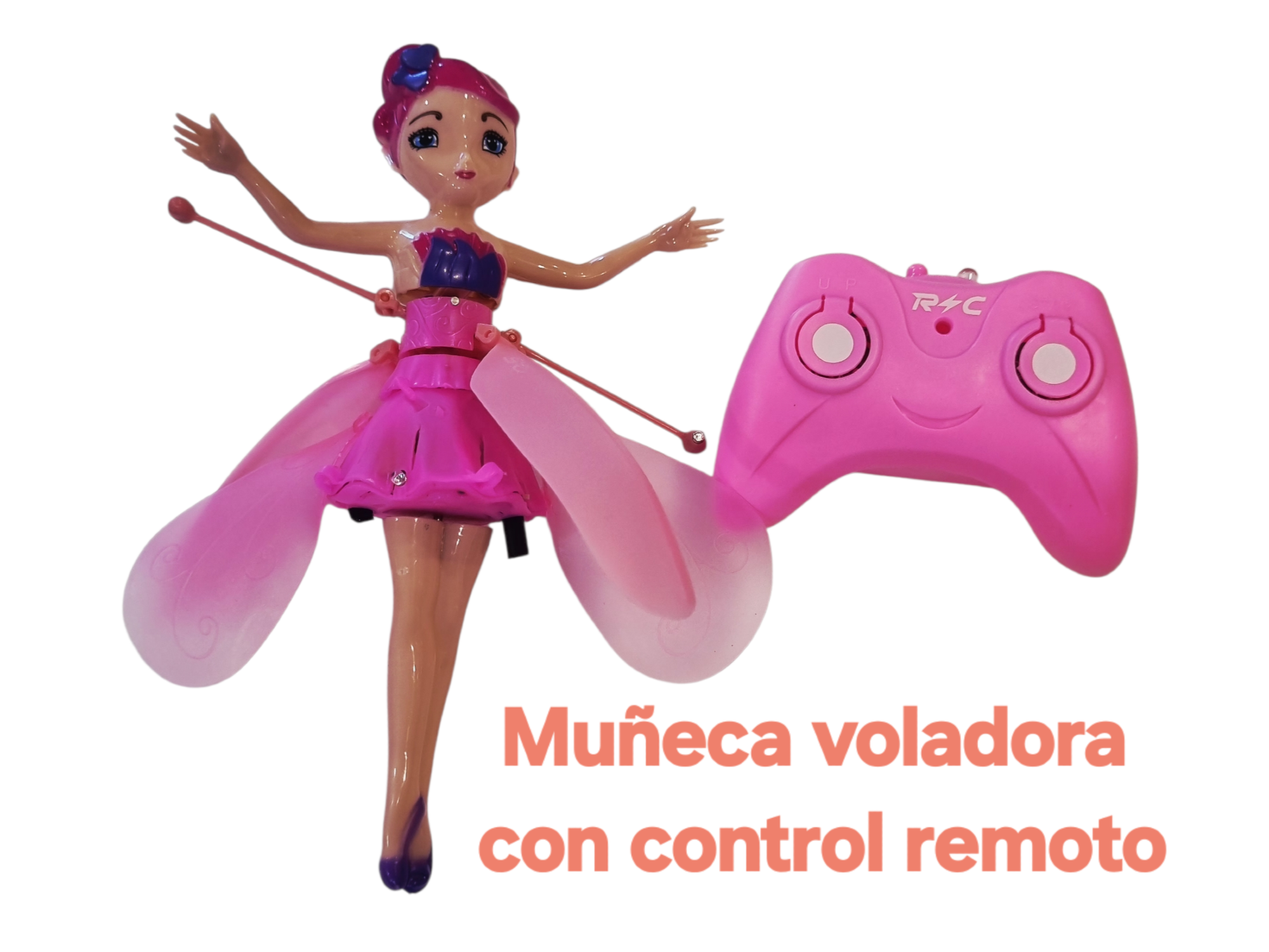 Muñeca voladora a inducción