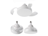 Ventilador de Techo LED Knup KP-FL004 con Control y Aspas Retráctiles