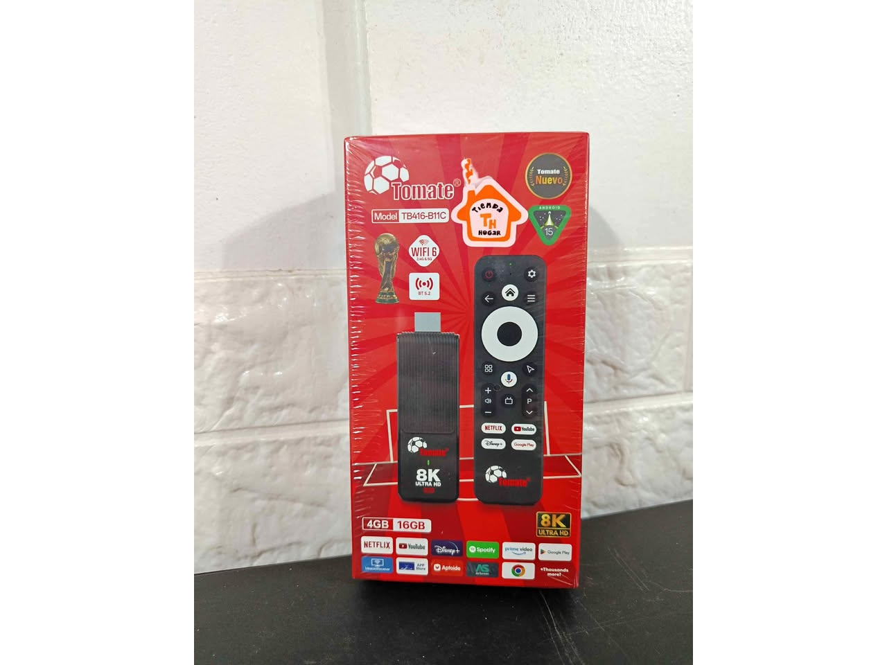 Convertidor Smart TV 8k HD Android 15