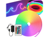 Tira LED de neón RGB tecnología IC inteligente y control por Bluetooth