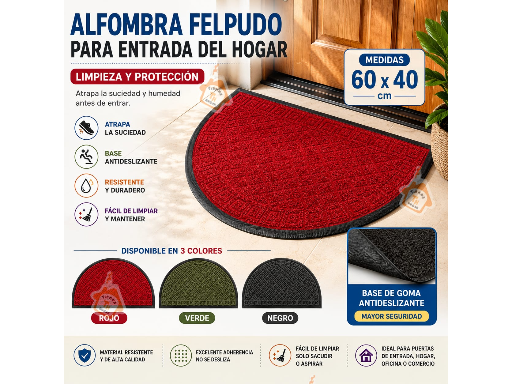 Felpudos, alfombras