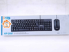 Teclado + mouse con cable