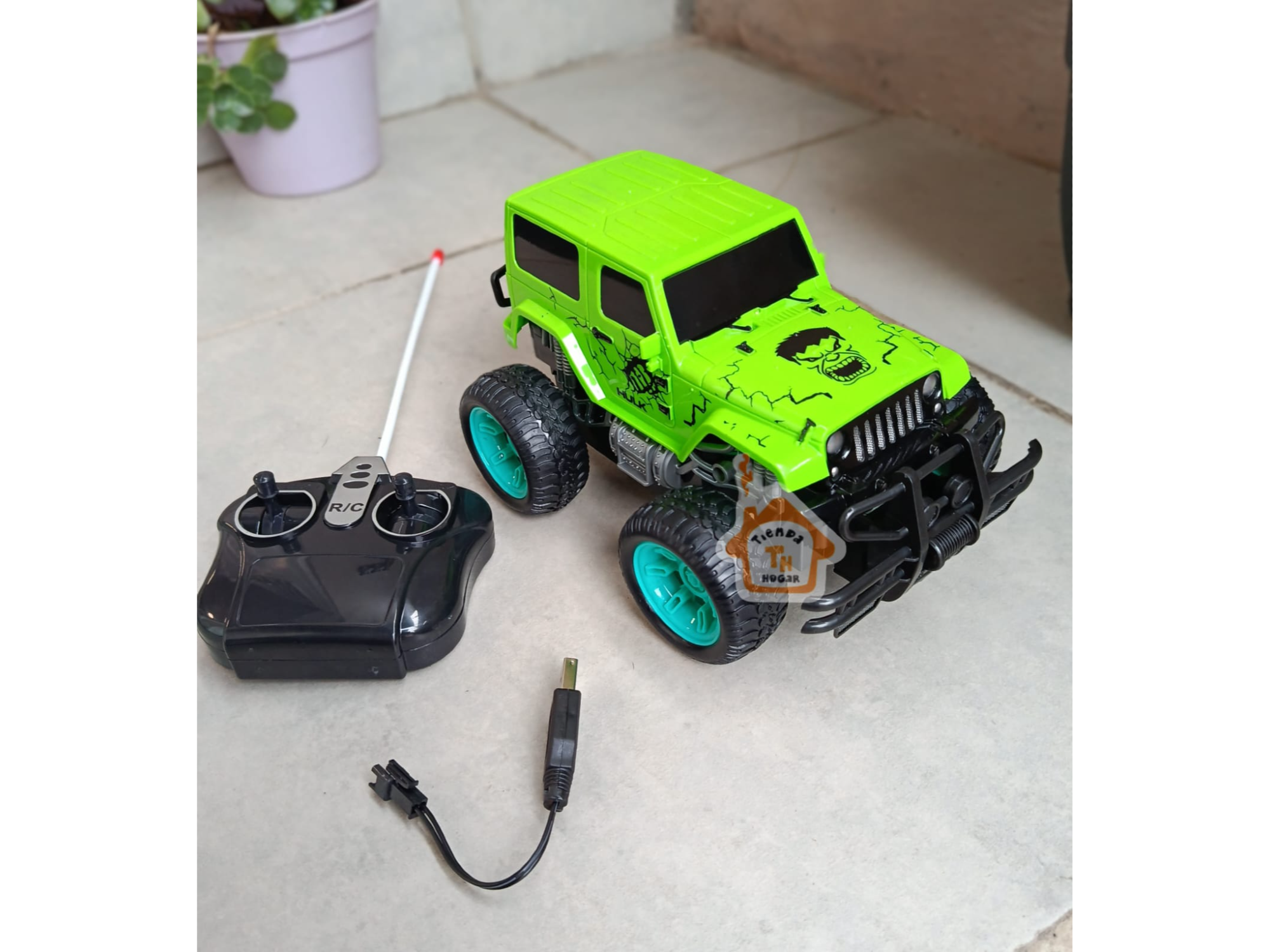 Jeep Rubicon recargable