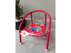 Silla Infantil Metálica Apilable Para Patio Jardín Playa