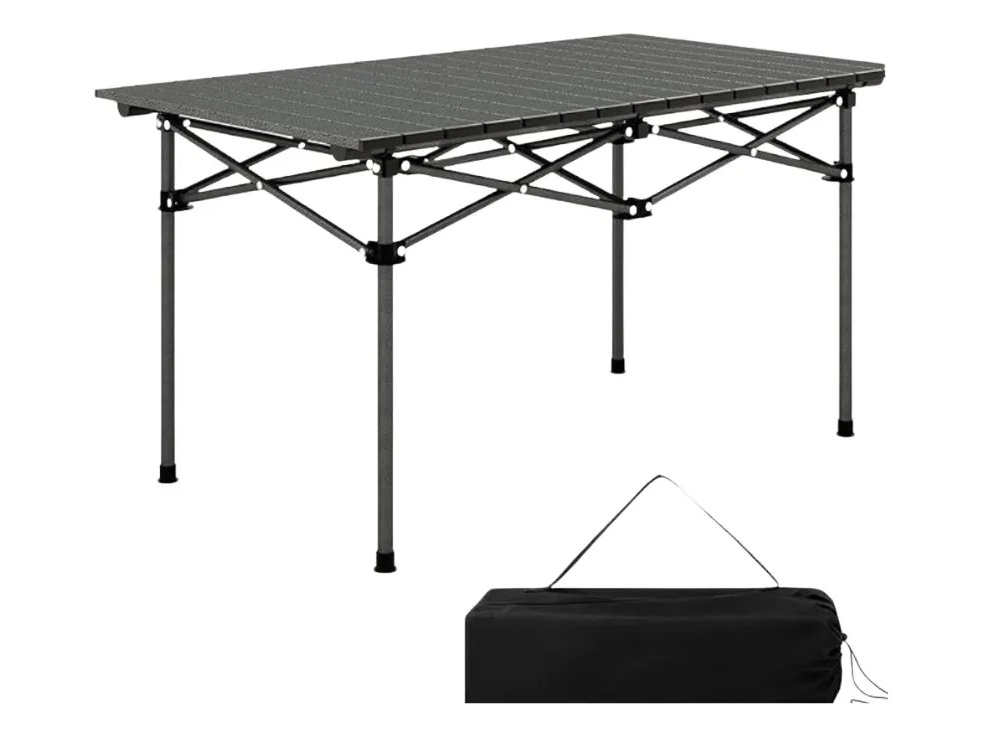 Mesa plegable aluminio