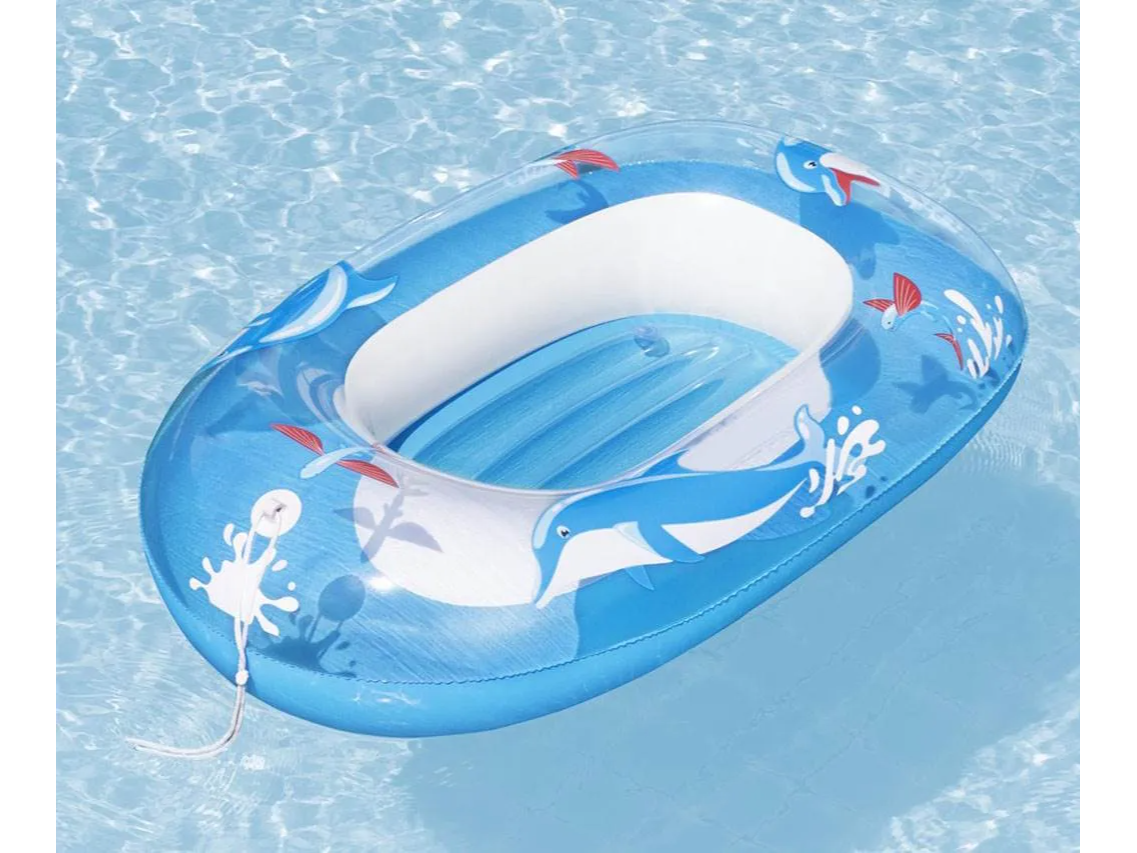 Bote Infantil Inflable Amigos Flotantes