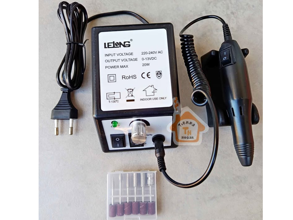 Torno eléctrico para uñas