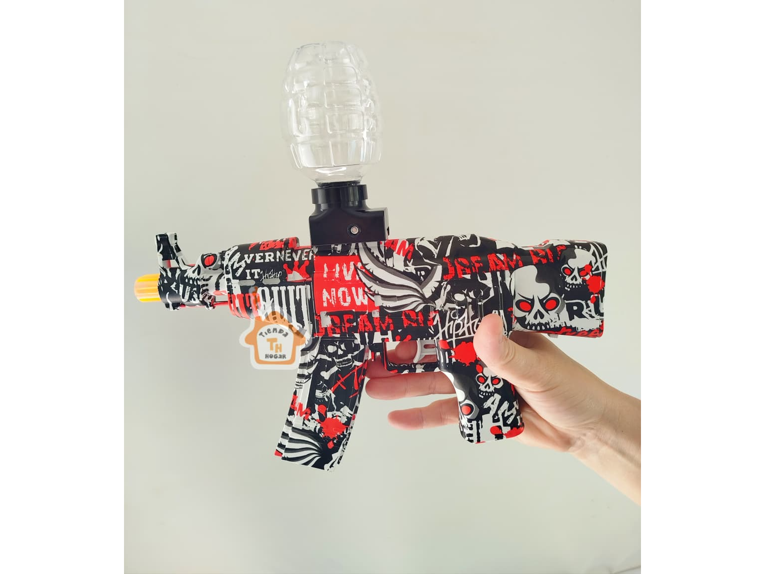Pistola hidrogel
