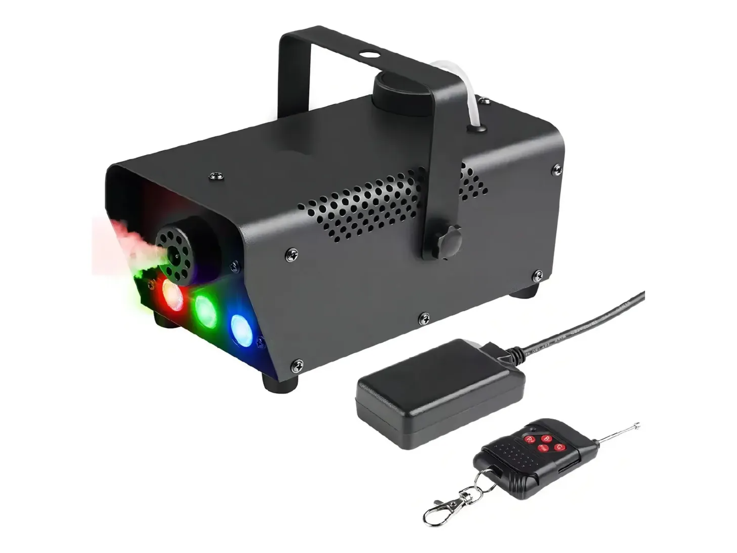 Maquina De Humo Luces Rgb Led Control Inalambrico 600w