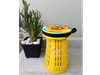 Banqueta Taburete Retráctil Plegable Portátil