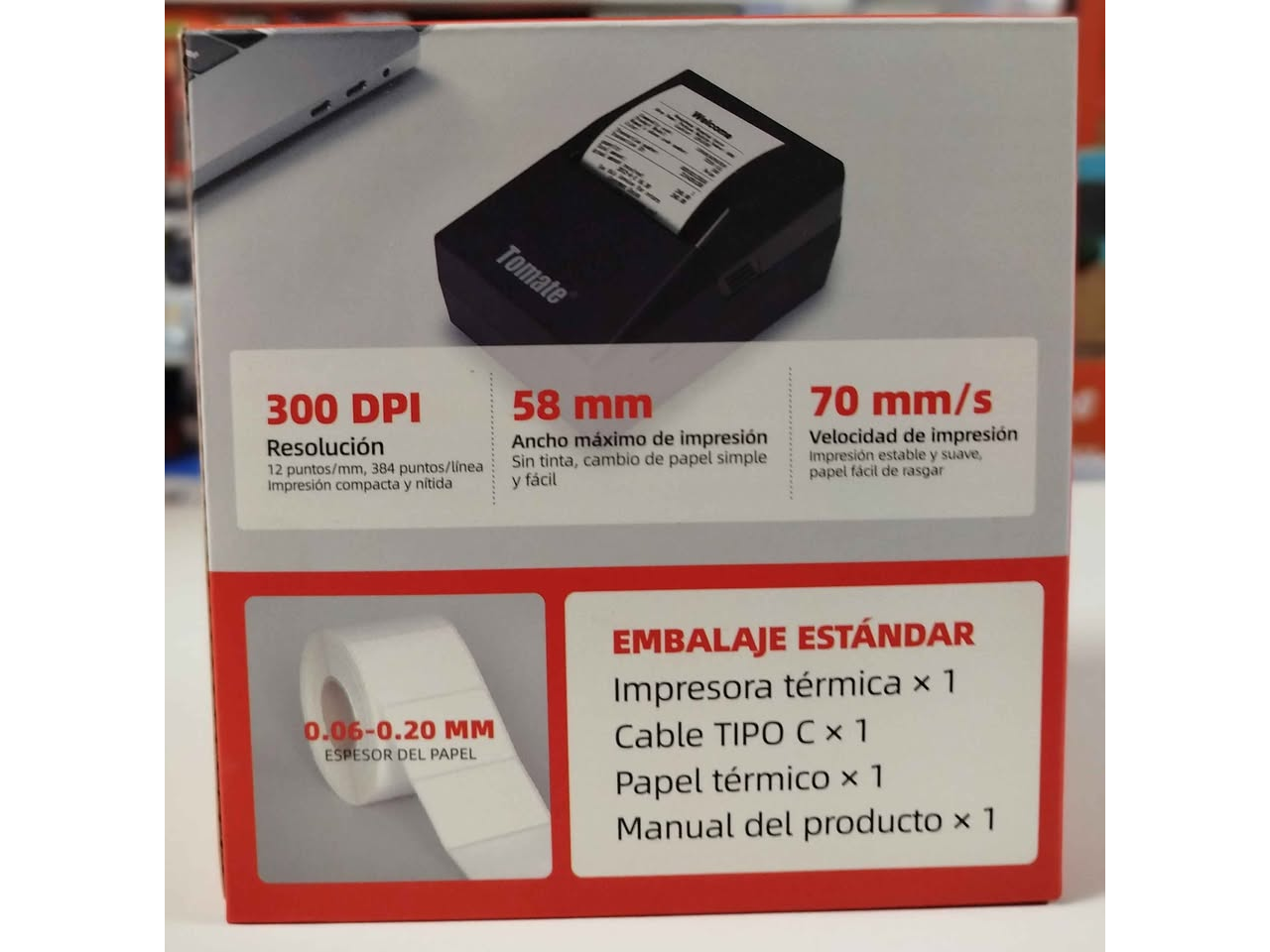Impresora termica ticket comandas