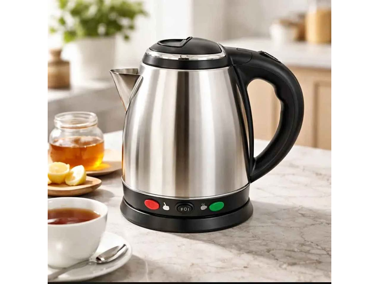 Pava eléctrica corte mate 2lt
