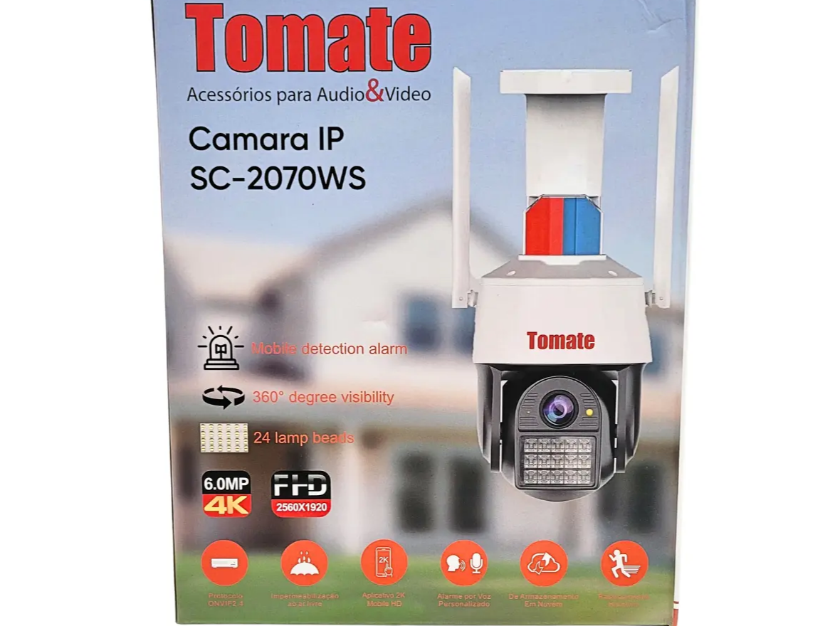 Cámara De Seguridad Ip Tomate Sc-2070ws