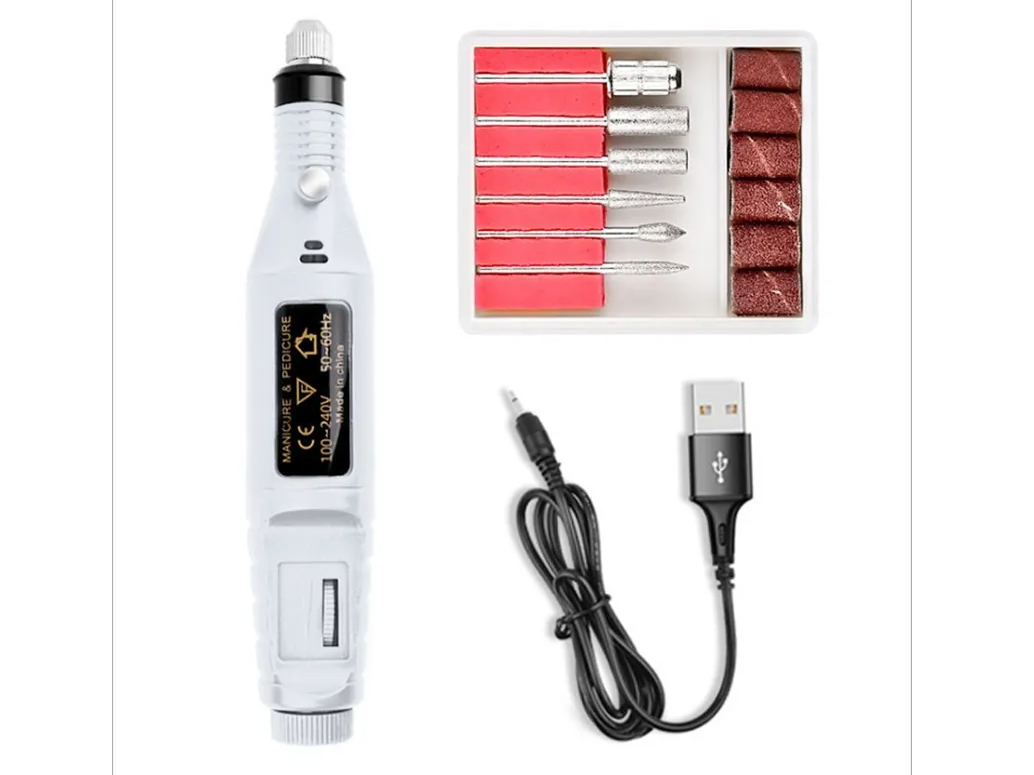 Pulidor Esmeril De Uñas Mas 6 Puntas Dama Manicure Belleza