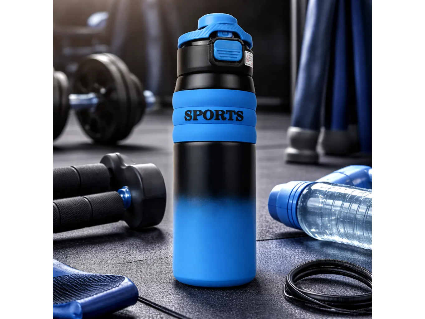 Garrafa Termica Sports 650 Ml Aço Inoxidavel Agua Squeeze