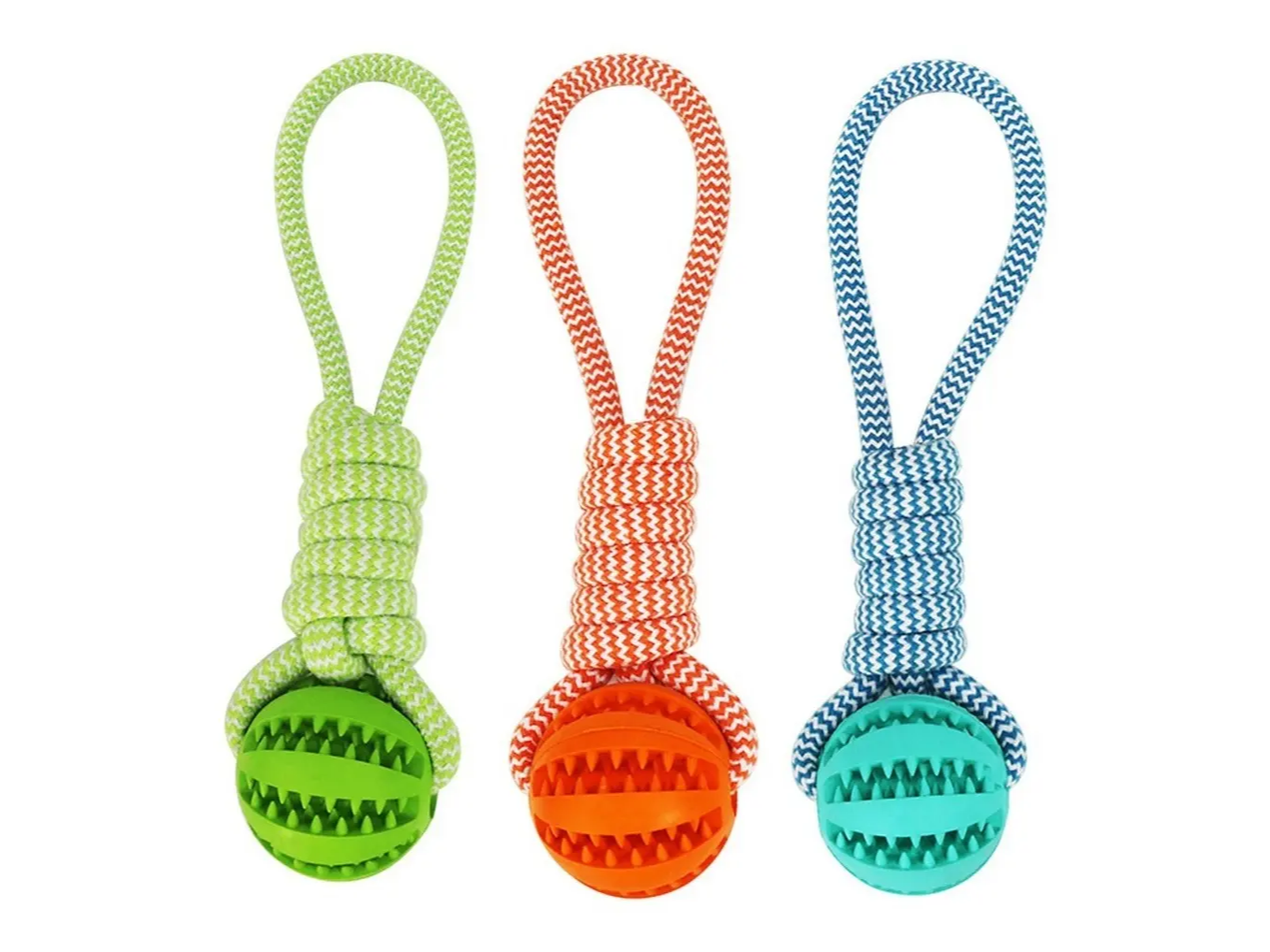 Juguete para la dentición de mascotas, cuerda, pelota, mascota