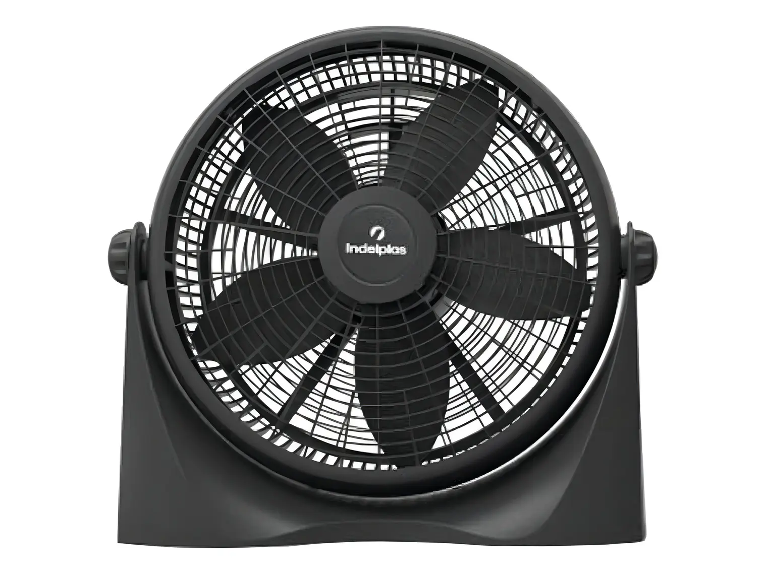 Turbocirculador 16 Pulgadas Indelplas Iv16 60w 3 En 1 Estructura Negro Aspas Negro