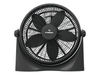 Turbocirculador 16 Pulgadas Indelplas Iv16 60w 3 En 1 Estructura Negro Aspas Negro
