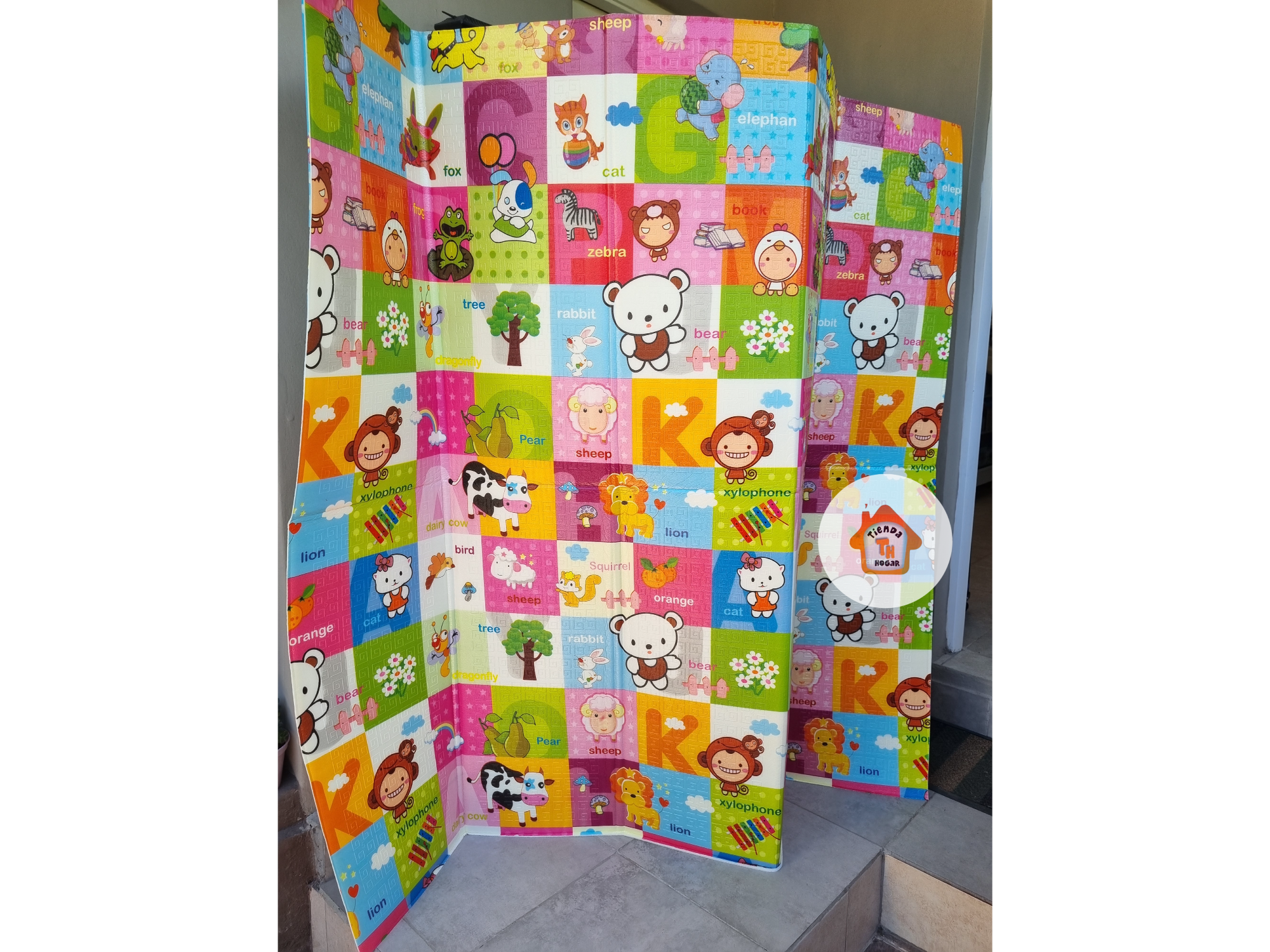 Alfombra infantil plagable